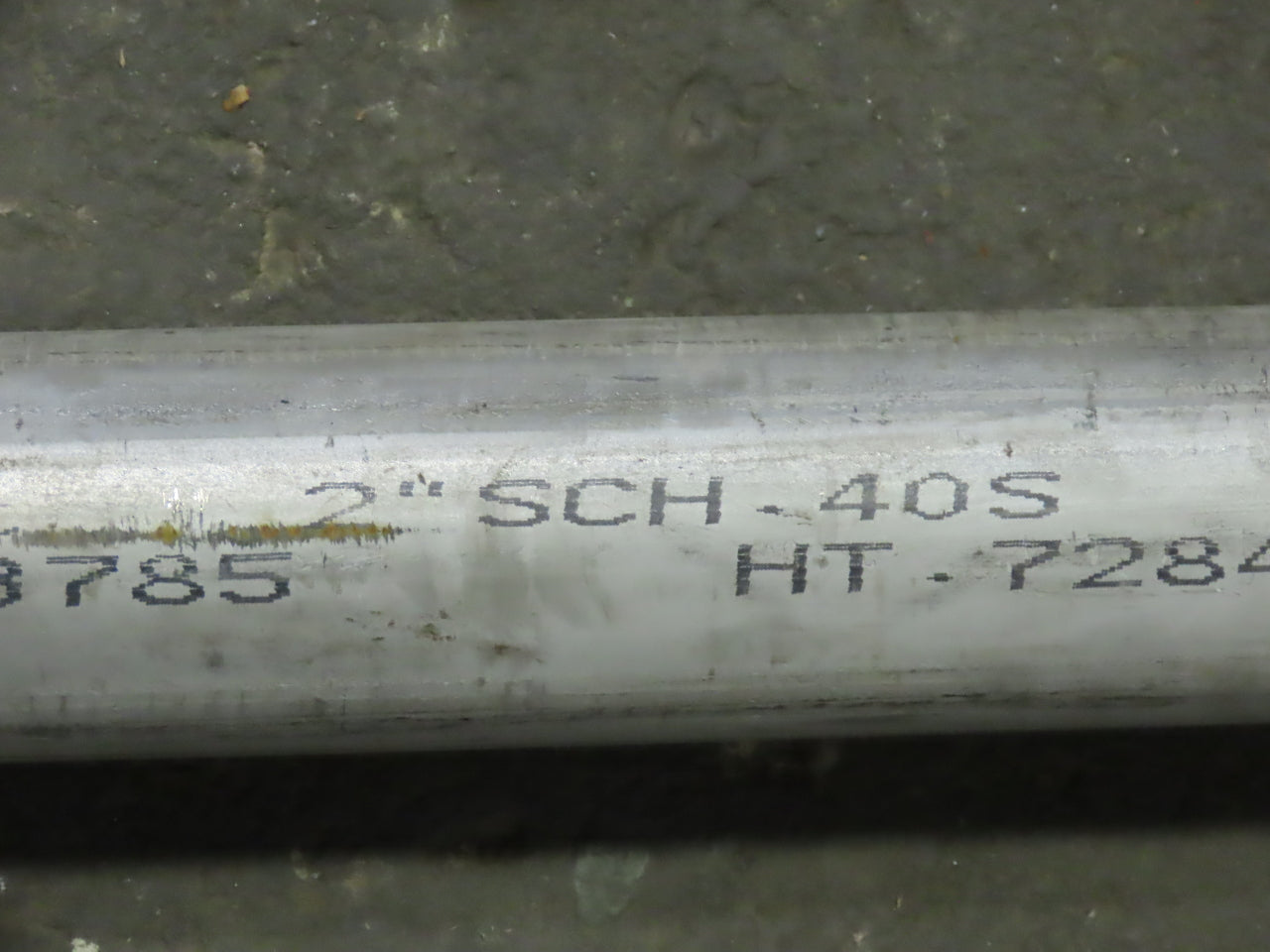 304 Welded  Stainless Steel Pipe 2" NPS Schedule 40S 198" Long
