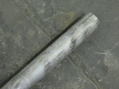 2-1/4"x .085 Wall 97" Long  304 Stainless Steel Welded Pipe