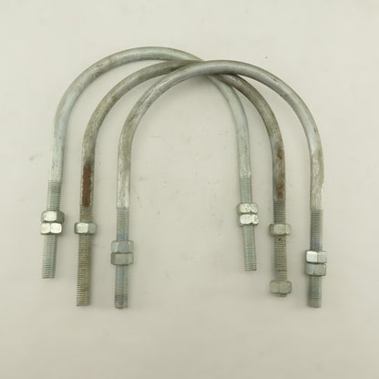 U-Bolt Thread 11-1/2 x 8-3/4 5/8-11 Galvanized  Lot of 3