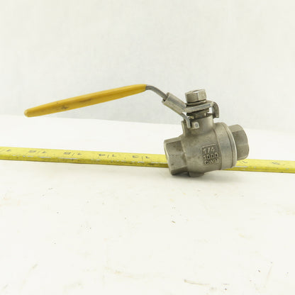 Sharpe CF8M !/4" NPT Stainless Steel Full Flow Ball Valve 1000