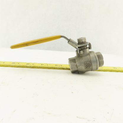 Sharpe CF8M !/4" NPT Stainless Steel Full Flow Ball Valve 1000