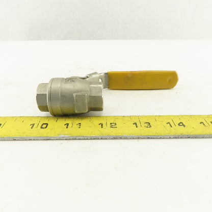 Sharpe CF8M !/4" NPT Stainless Steel Full Flow Ball Valve 1000