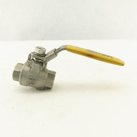Sharpe CF8M !/4" NPT Stainless Steel Full Flow Ball Valve 1000