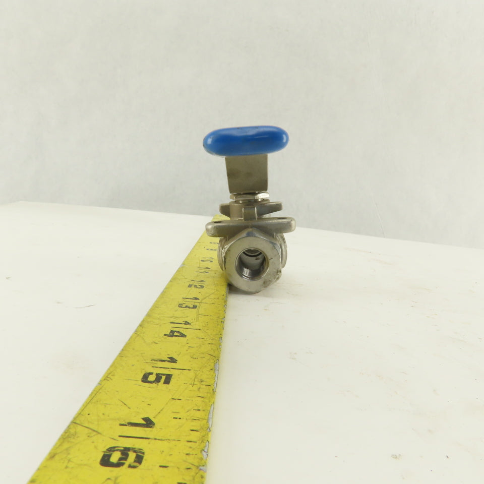 Dixon CF8M !/4" NPT Stainless Steel Full Flow Ball Valve 1000