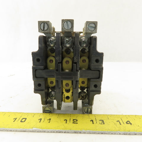 P&H 479U82D2 Definite Purpose 30A 3 Pole Relay Contactor 480V Coil