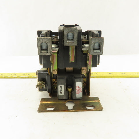P&H 479U82D2 Definite Purpose 30A 3 Pole Relay Contactor 480V Coil