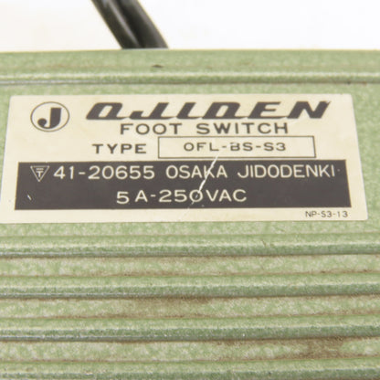 Ojiden OFL BS-S3 Foot Control Switch