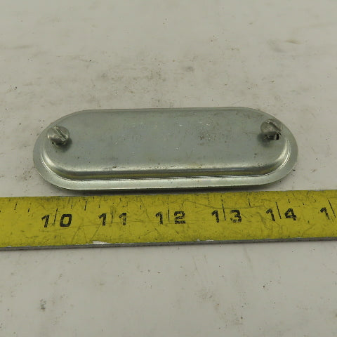 Crouse Hinds 470 Blank Conduit Body Cover 1-1/4" No Gasket Lot of 11