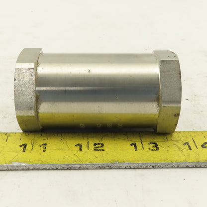 Generant CV-506SS-T-8 1/2" NPT Stainless Steel Check Valve 4500PSI Max