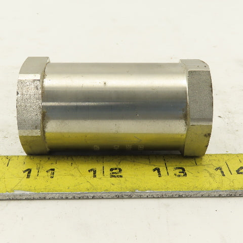 Generant CV-506SS-T-8 1/2" NPT Stainless Steel Check Valve 4500PSI Max