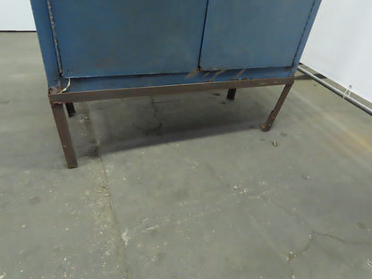 Eagle CRA-32 Acid Storage Cabinet Manual-Latching Door 30 Gallon W/Stand
