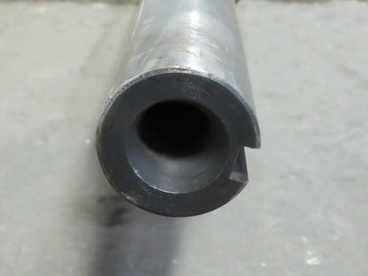 137"x 4" OD Tapered Shaft /Roller/Drive/Mixer 111" Surface