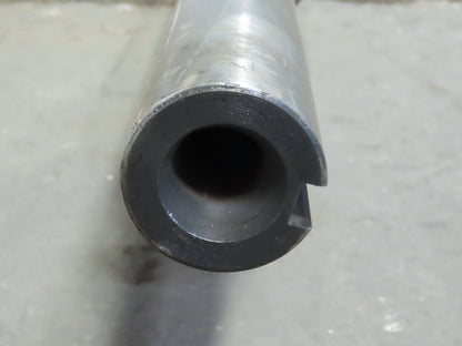 137"x 4" OD Tapered Shaft /Roller/Drive/Mixer 111" Surface