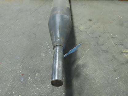 137"x 4" OD Tapered Shaft /Roller/Drive/Mixer 111" Surface