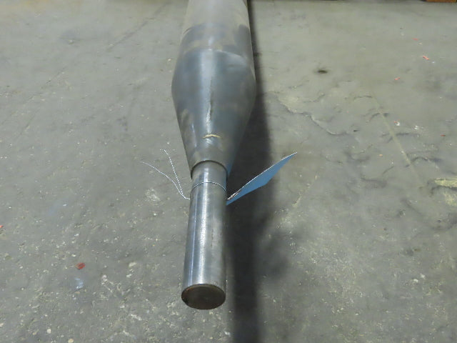 137"x 4" OD Tapered Shaft /Roller/Drive/Mixer 111" Surface