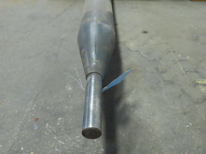 137"x 4" OD Tapered Shaft /Roller/Drive/Mixer 111" Surface