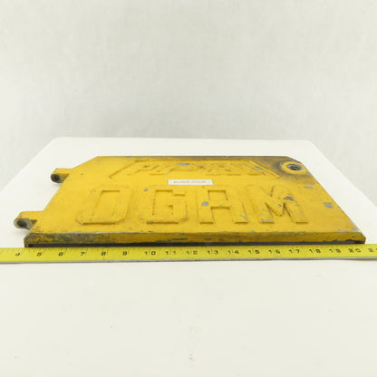 Ogam PO-280 Multi Blade Gang Rip Saw Door Guard Cast Aluminum