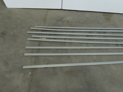 B-Line B217PGRY120 Snap Closure Strip 10' L x 1-7/16" W PVC Gray Lot of 8