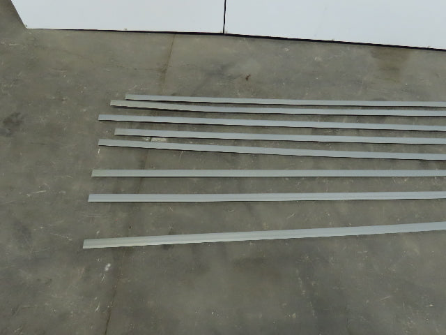 B-Line B217PGRY120 Snap Closure Strip 10' L x 1-7/16" W PVC Gray Lot of 8