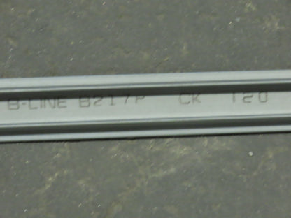 B-Line B217PGRY120 Snap Closure Strip 10' L x 1-7/16" W PVC Gray Lot of 8