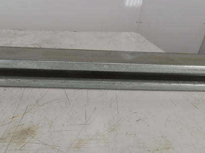 Galvanized Steel Box Rail Track 2-1/4" High x 1-3/4" Wide X 96" Long