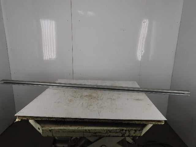 Galvanized Steel Box Rail Track 2-1/4" High x 1-3/4" Wide X 96" Long