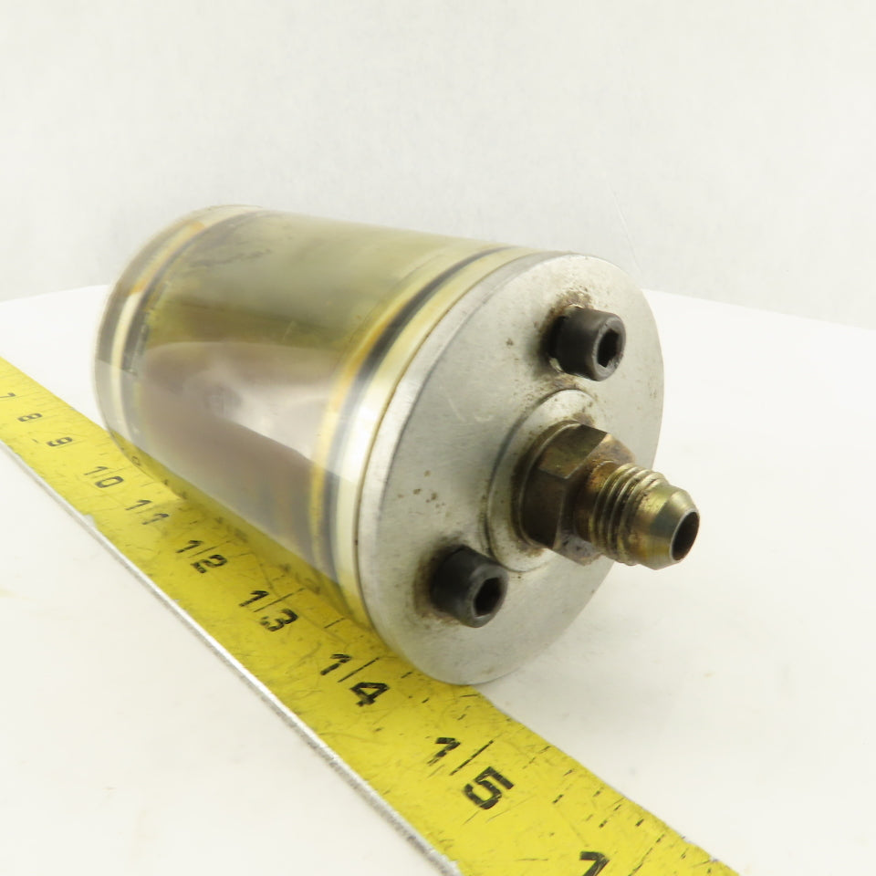 Inline Hydraulic Filter Element Separator Trap Housing Polycarbonate
