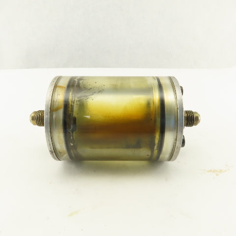 Inline Hydraulic Filter Element Separator Trap Housing Polycarbonate