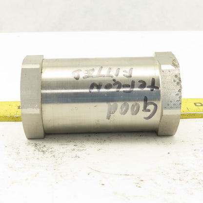 Generant CV-501SS-T-1 1/2" NPT Stainless Steel Check Valve 3000PSI Max