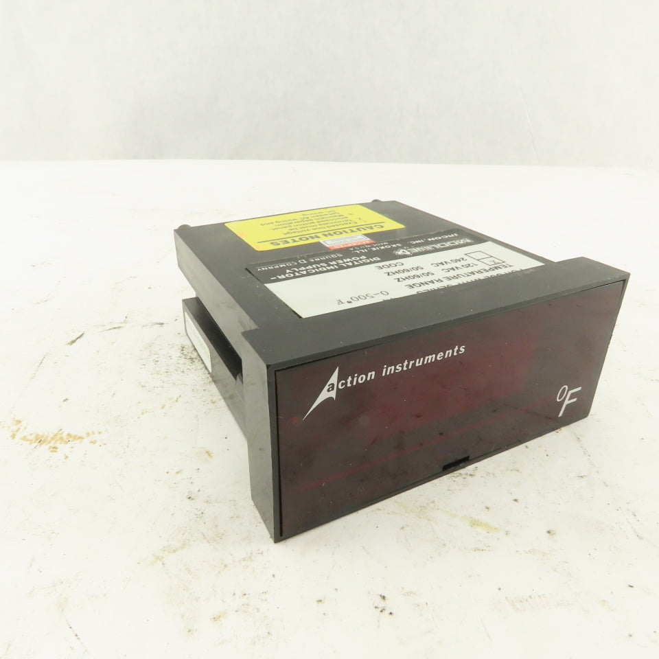 Action Instruments Series 44 120V Temperature Controller 0-500°F