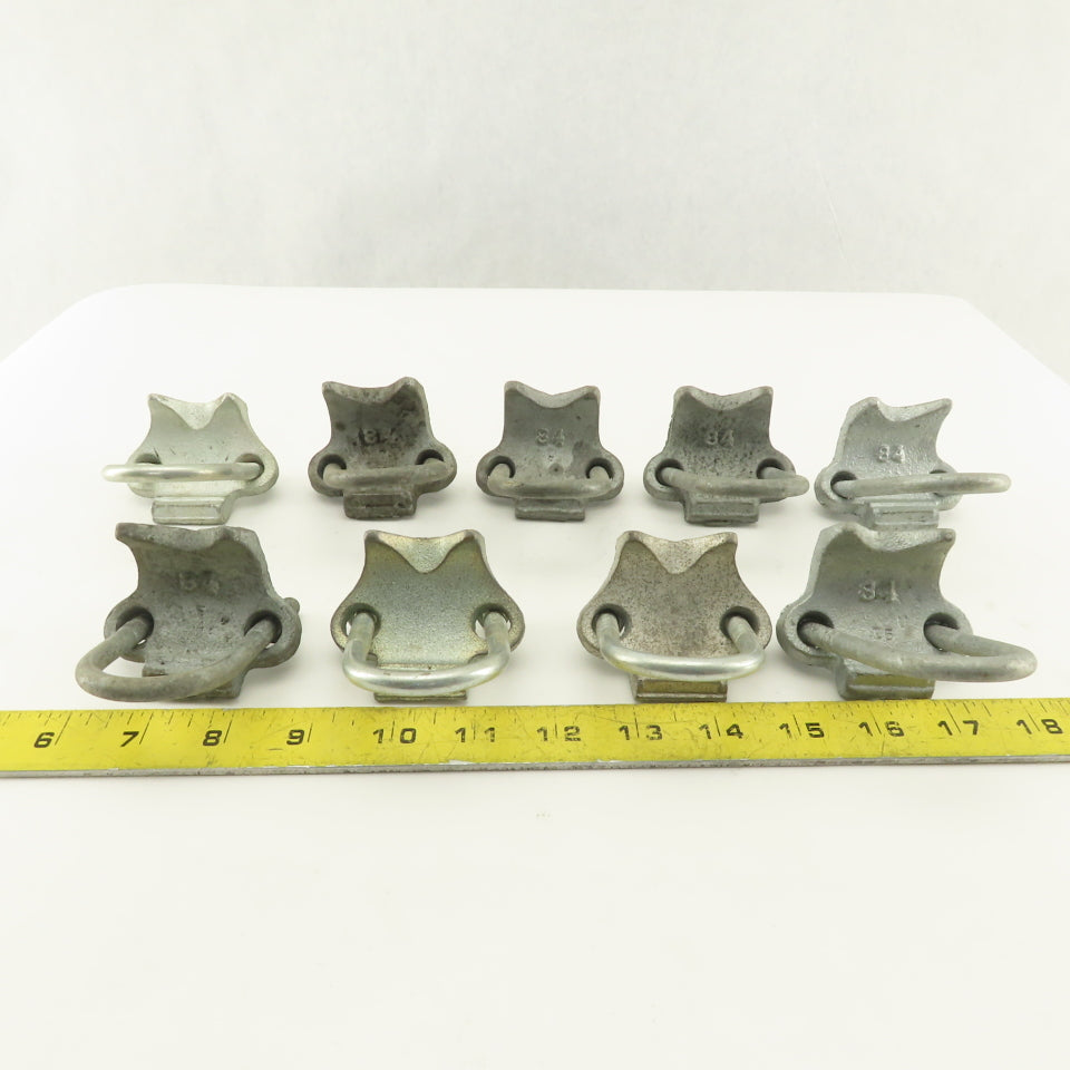 OZ/Gedney Korns 1" Right Angle Galvanized Steel Conduit Clamp Lot of 9