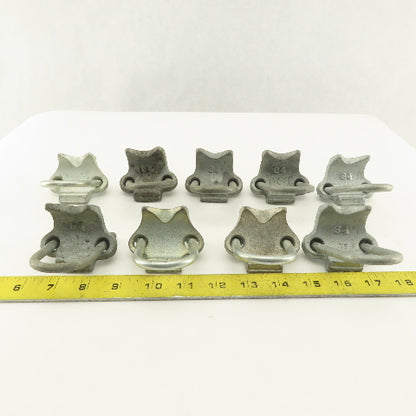 OZ/Gedney Korns 1" Right Angle Galvanized Steel Conduit Clamp Lot of 9