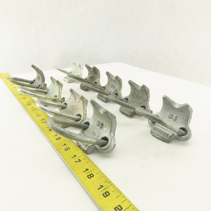 OZ/Gedney Korns 1" Right Angle Galvanized Steel Conduit Clamp Lot of 9