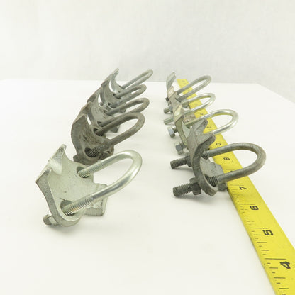 OZ/Gedney Korns 1" Right Angle Galvanized Steel Conduit Clamp Lot of 9