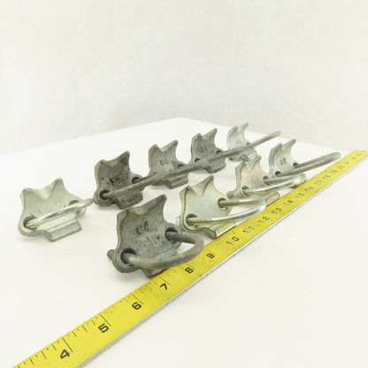 OZ/Gedney Korns 1" Right Angle Galvanized Steel Conduit Clamp Lot of 9