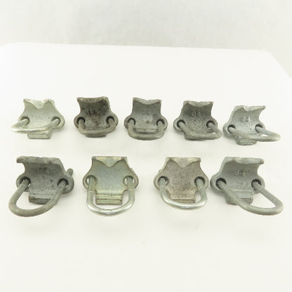 OZ/Gedney Korns 1" Right Angle Galvanized Steel Conduit Clamp Lot of 9
