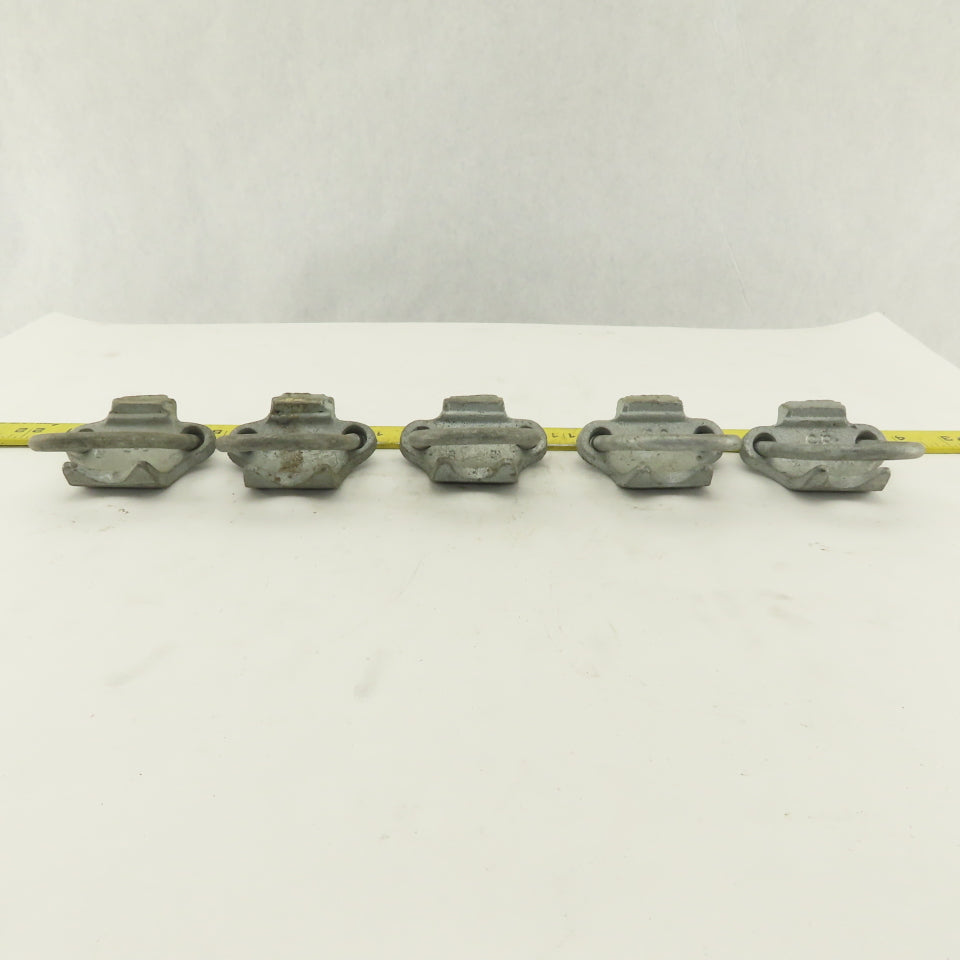 Korns 1-1/4" Right Angle Galvanized Steel Conduit Clamp Lot of 5