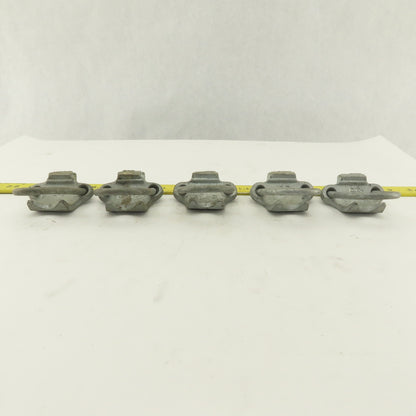 Korns 1-1/4" Right Angle Galvanized Steel Conduit Clamp Lot of 5