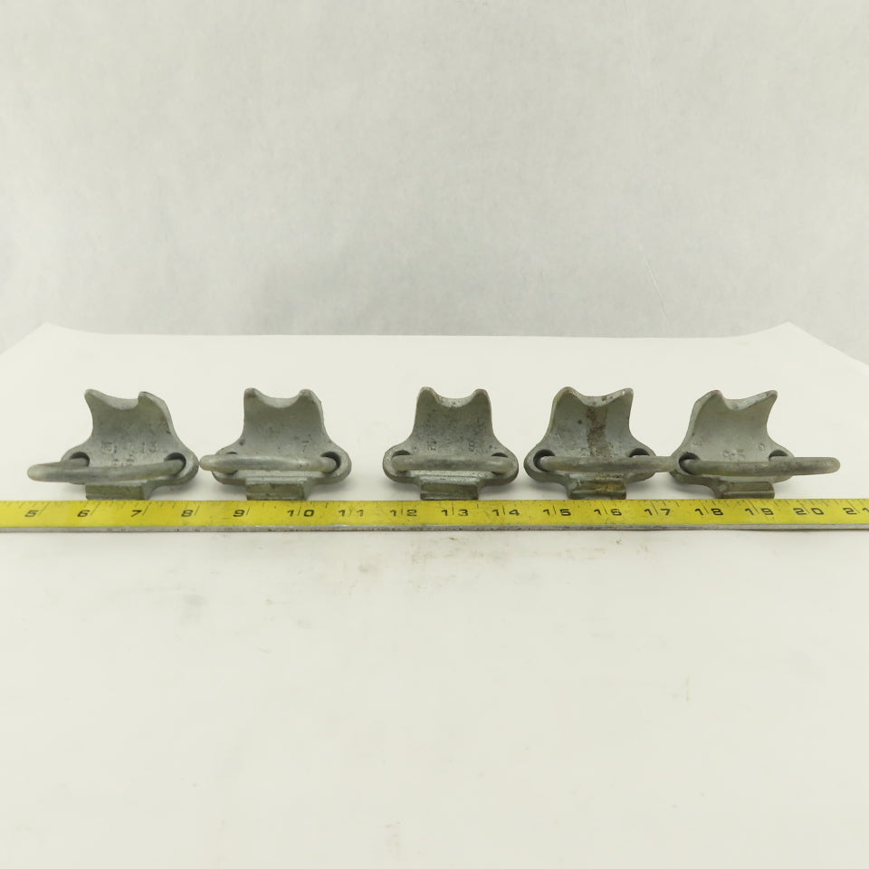 Korns 1-1/4" Right Angle Galvanized Steel Conduit Clamp Lot of 5