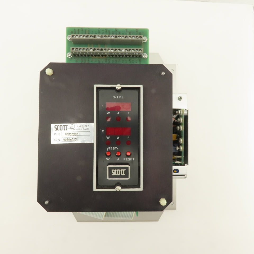 Scott Gas Detection 4001-0950 % LFL Monitoring System Controls