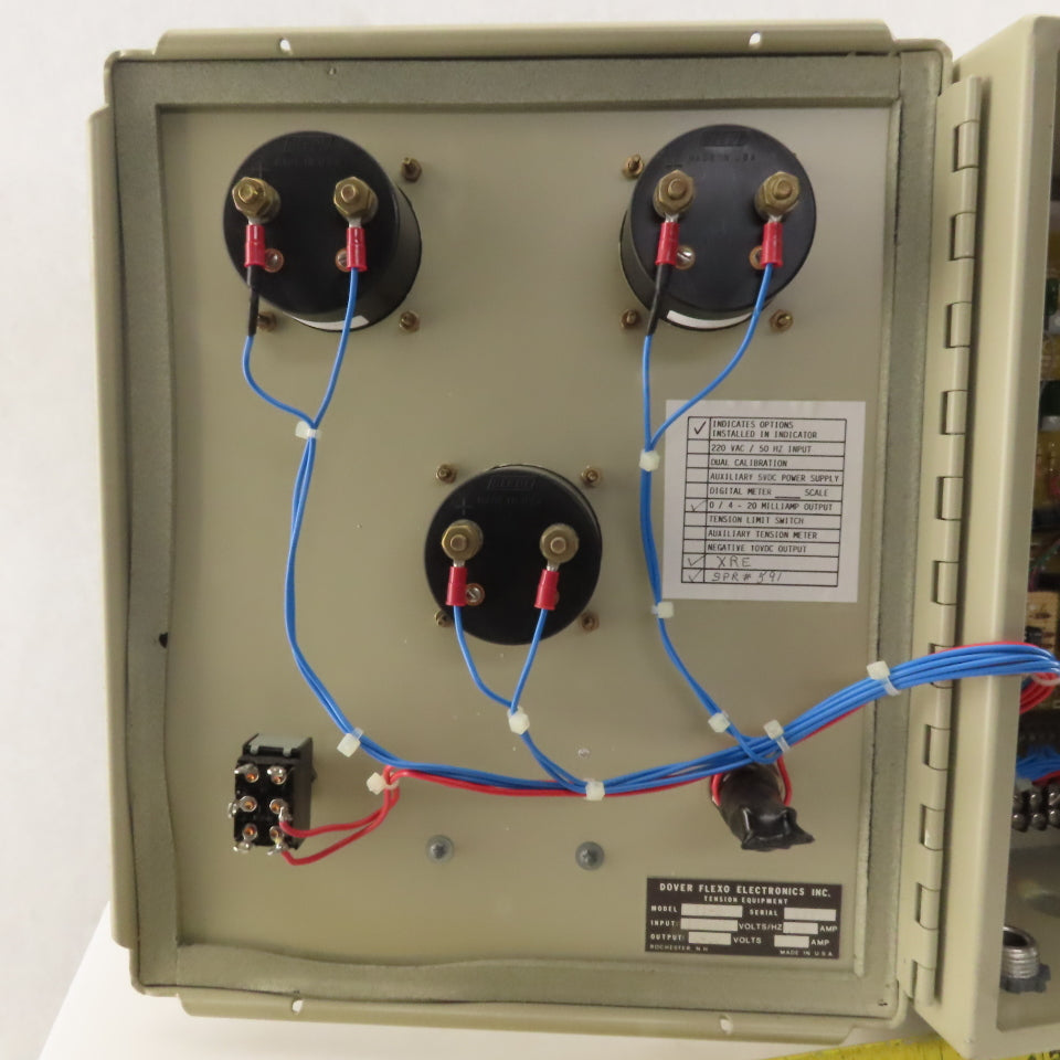 Dover Flexo TI-5 Web Tension Monitor Control  120V