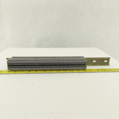 Entrelec M4/6-5116 600V Wire Terminal Block Lot Of 52