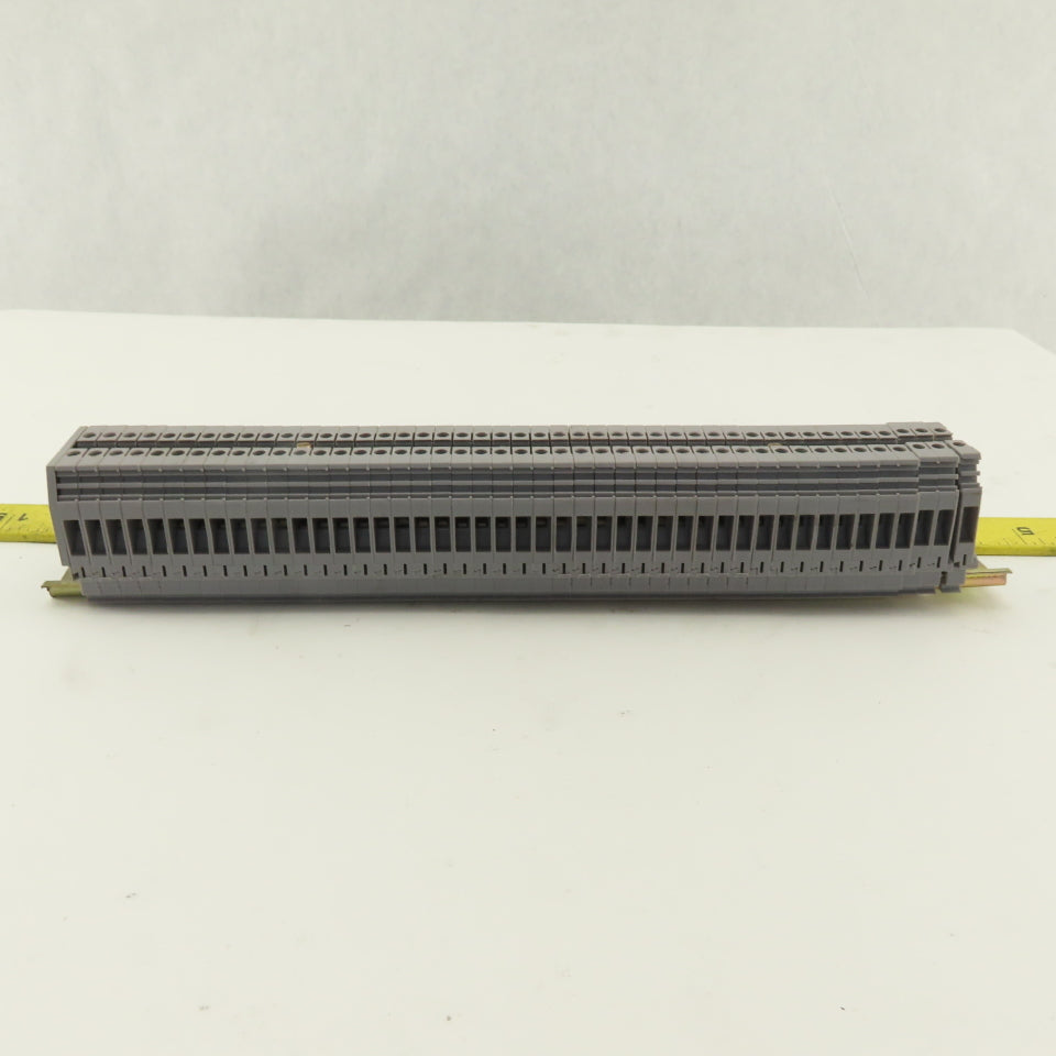 Entrelec M4/6-5116 600V Wire Terminal Block Lot Of 49