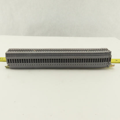 Entrelec M4/6-5116 600V Wire Terminal Block Lot Of 49