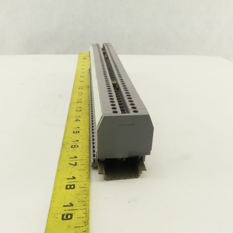 Entrelec M4/6-5116 600V Wire Terminal Block Lot Of 49