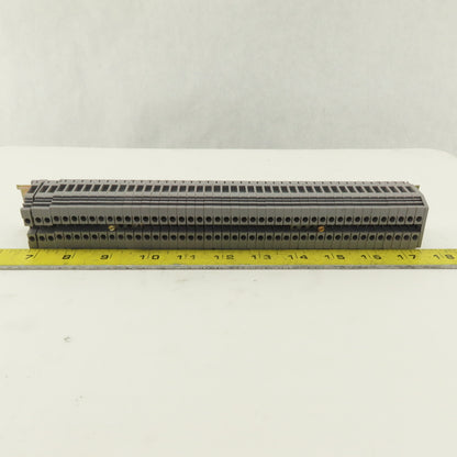 Entrelec M4/6-5116 600V Wire Terminal Block Lot Of 49