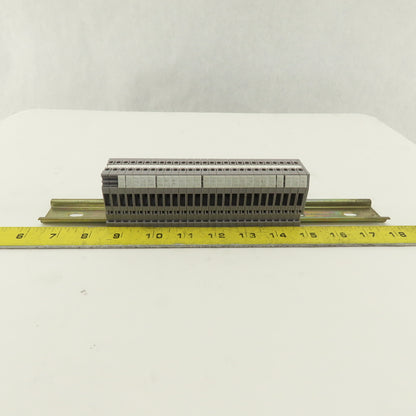 Entrelec M4/6-5116 600V Wire Terminal Block Lot Of 29