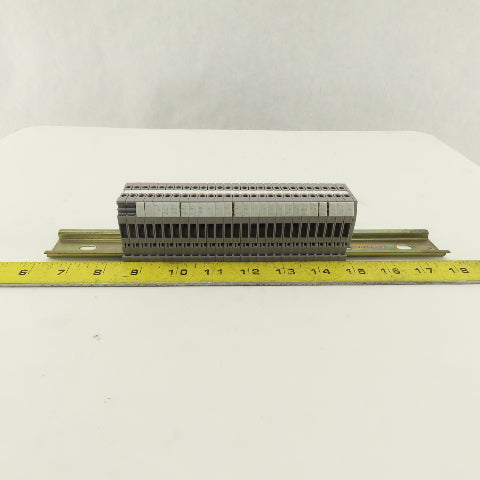 Entrelec M4/6-5116 600V Wire Terminal Block Lot Of 29