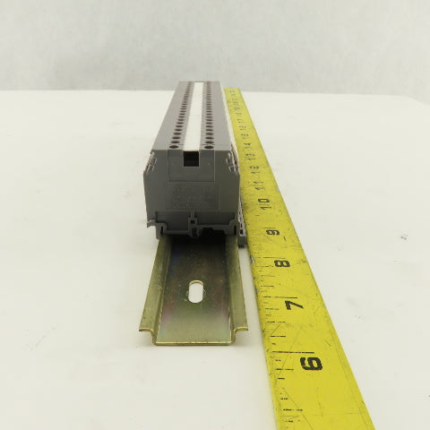 Entrelec M4/6-5116 600V Wire Terminal Block Lot Of 29