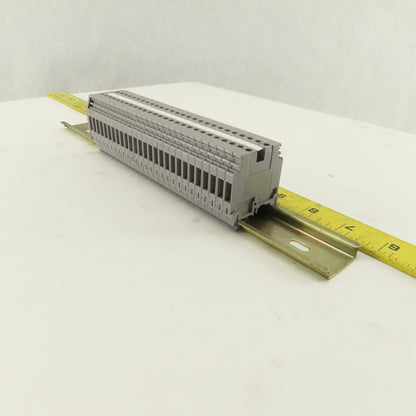 Entrelec M4/6-5116 600V Wire Terminal Block Lot Of 29